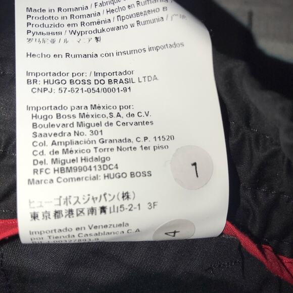 HUGO Boss ZANDER 192 TAPERED COTTON PANTS - Picture 4 of 9